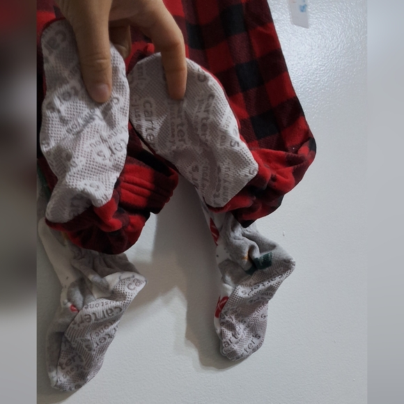 NWT Carter's Just One You Toddle Boys 2 Piece Fleece Footed Pajamas 2T - Picture 6 of 6